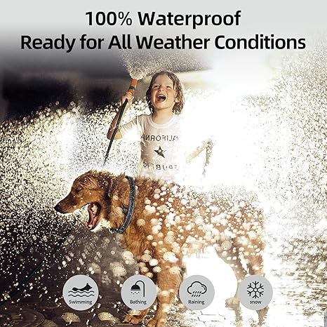 Rechargeable Smart Dog Bark Collar – Adjustable Sensitivity, Beep & Vibration Training Collar for Small, Medium & Large Dogs (Black)