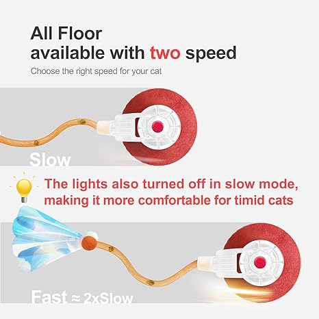 Agile Moving Cat Ball – Automatic Motion-Activated Toy for Kittens & Indoor Cats