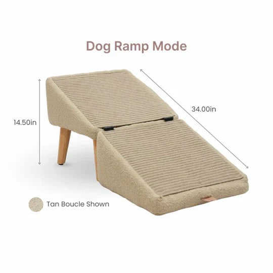 🐾 Ramp or Steps? One Smart Solution for Your Pet!