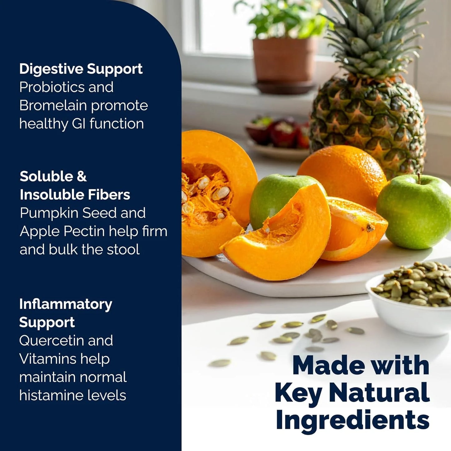 Vetnique Glandex Anal Gland Soft Chews for Dogs – Digestive Enzymes, Probiotics & Fiber with Pumpkin – Boot the Scoot – Peanut Butter Flavor, 60 Count